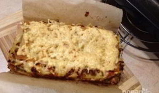 домашняя лазанья простая