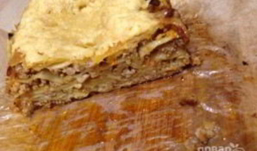 домашняя лазанья простая