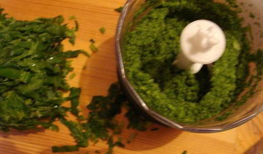 домашняя зеленая лазанья