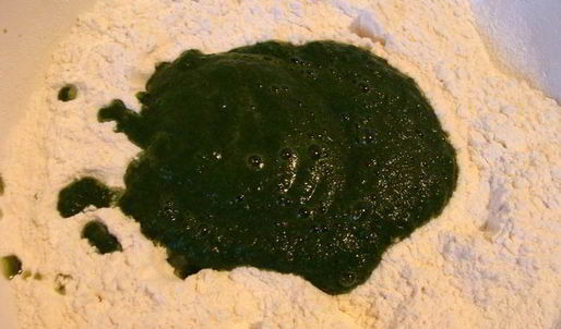 домашняя зеленая лазанья