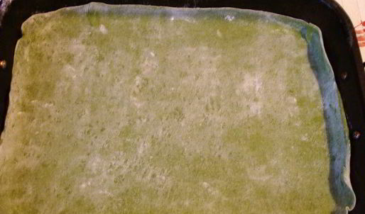 домашняя зеленая лазанья