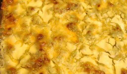 домашняя зеленая лазанья