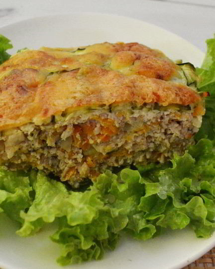 Рецепт кабачковой лазанья