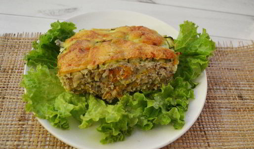 кабачковая лазанья
