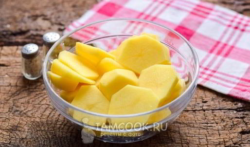 картофельная лазанья с фаршем