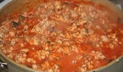 лазанья из баклажанов с фаршем