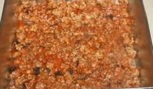 лазанья из баклажанов с фаршем