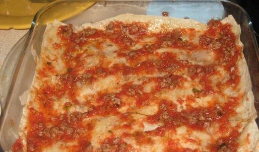 лазанья из лаваша