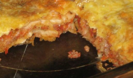 лазанья из лаваша