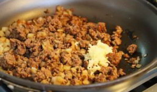 лазанья на сковороде