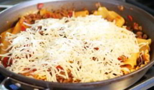 лазанья на сковороде