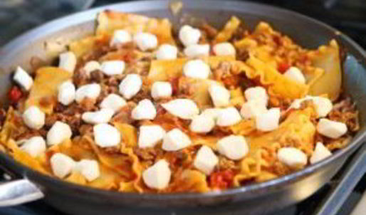 лазанья на сковороде