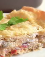 Лазанья овощная из лаваша