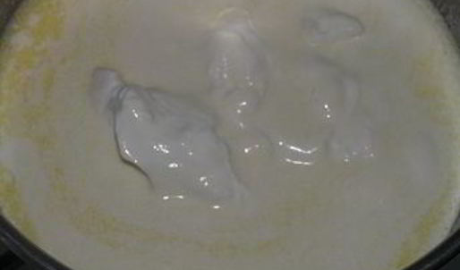 лазанья под розовым соусом