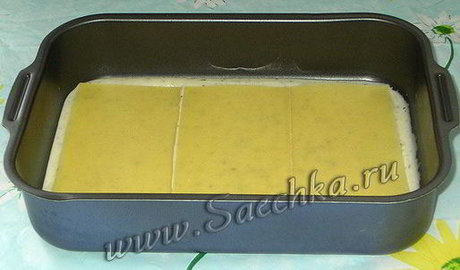 лазанья с фаршем и баклажанами