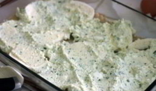 лазанья с фаршем и моцареллой