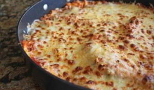 лазанья с фаршем и творогом