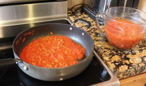 лазанья с фаршем и творогом