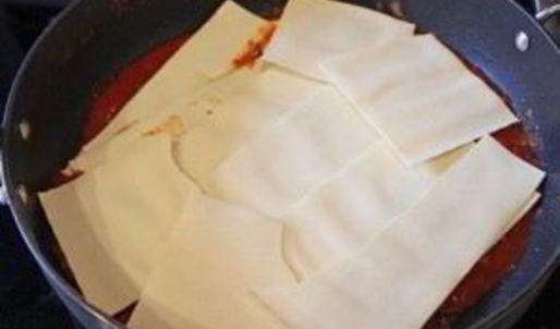 лазанья с фаршем и творогом