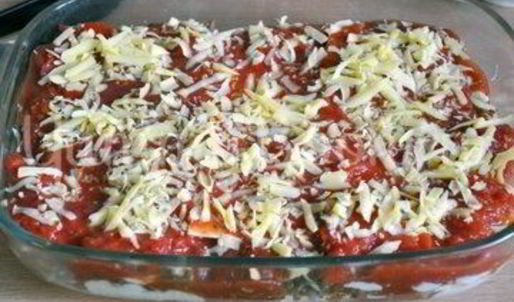 лазанья с фаршем