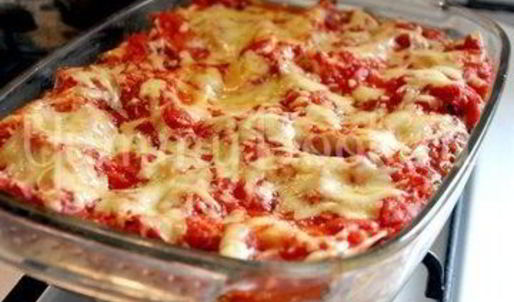 лазанья с фаршем