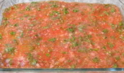 лазанья с грибами и куриным филе