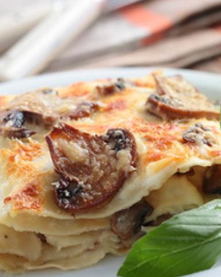 Рецепт лазаний с грибами
