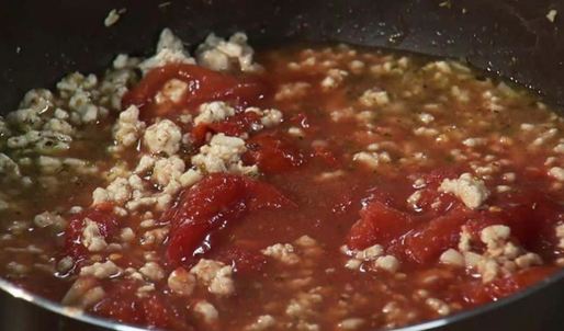 лазанья с индейкой