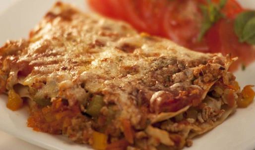 лазанья с индейкой