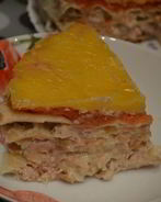 Лазанья с курицей в мультиварке