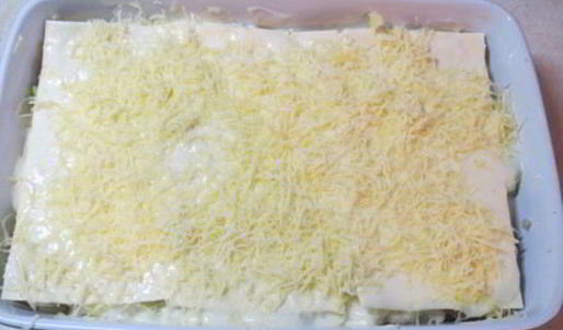 лазанья с овощами