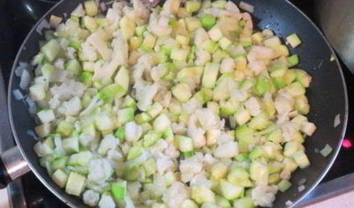 лазанья с овощами