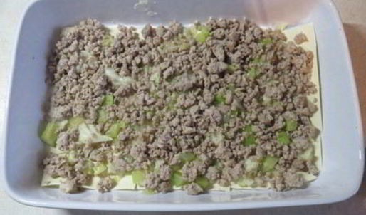 лазанья с овощами