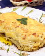 Лазанья с рыбой