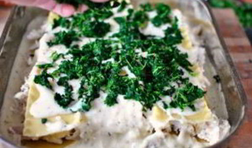 лазанья с творогом и сыром