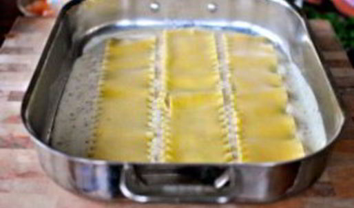 лазанья с творогом и сыром