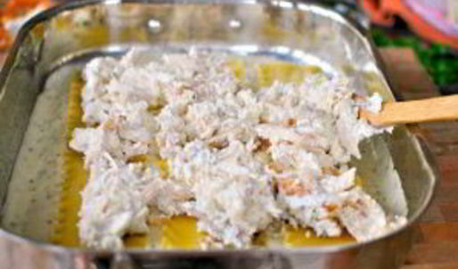 лазанья с творогом и сыром