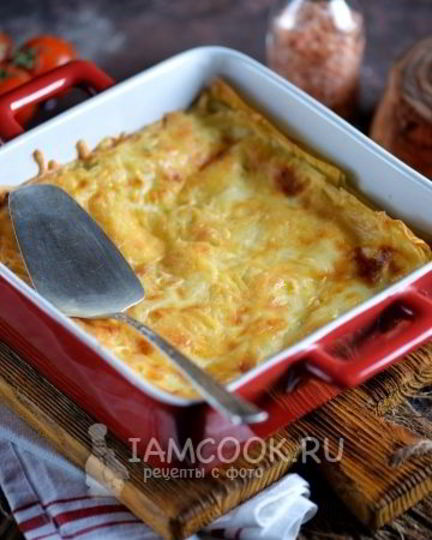 Рецепт лазаний со шпинатом