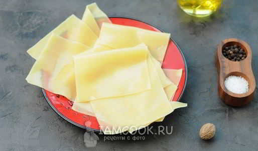 лазанья со шпинатом