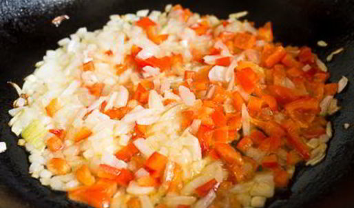 лазанья со свининой и овощами