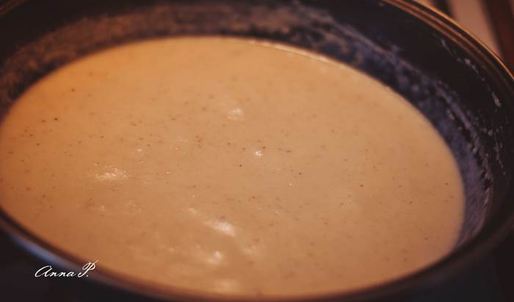 лазанья сырная с грибами