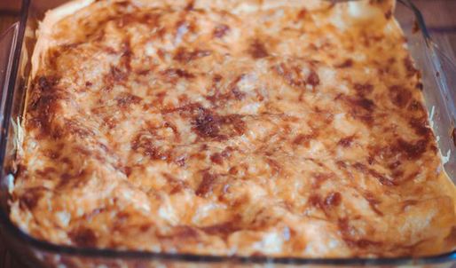 лазанья сырная с грибами