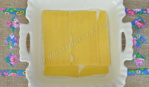 лазанья вегетарианская