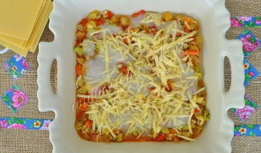 лазанья вегетарианская