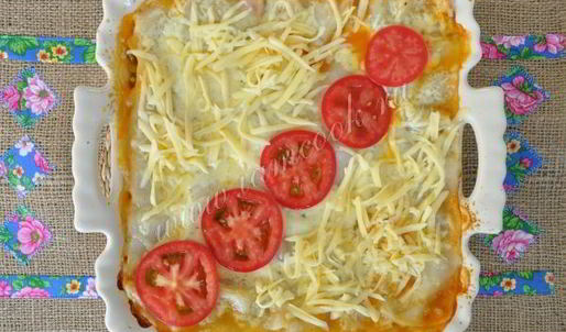 лазанья вегетарианская