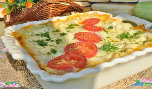 лазанья вегетарианская