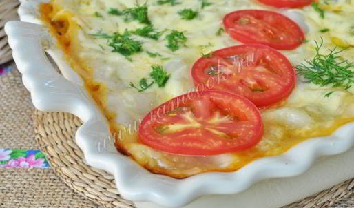 лазанья вегетарианская