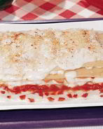 Легкая лазанья с колбасой