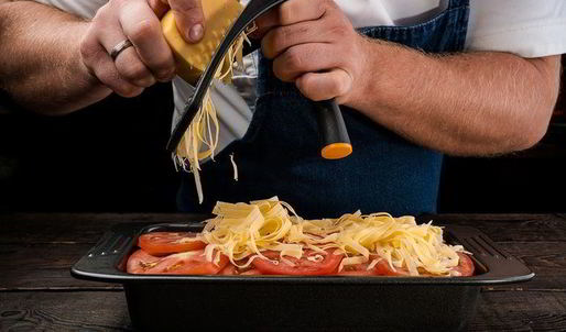 овощная лазанья с лечо