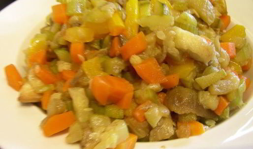 овощная лазанья с томатным соусом